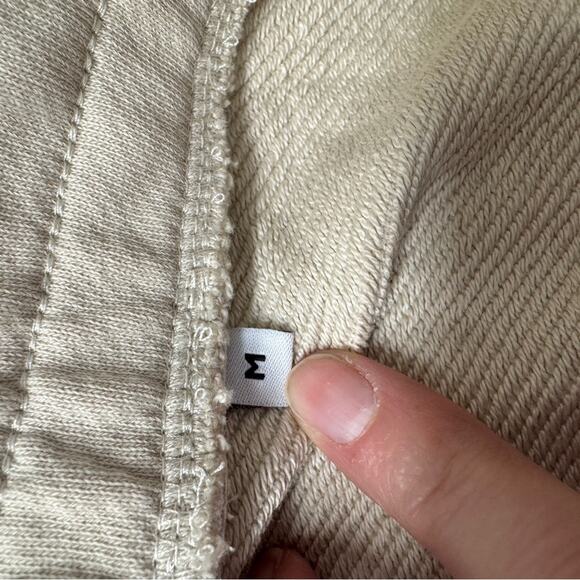 Jack & Jones Cream Cargo Jogger Sweatpants Mens M Classic Casual Cozy Athletic - Picture 10 of 16